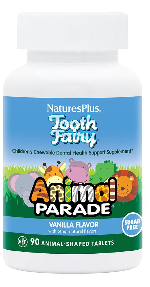 Natures Plus: Animal Parade Tooth Fairy Childerns Chewable Vanilla Flavor 90 ct