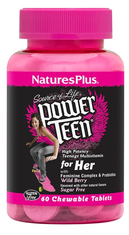 Natures Plus: Power Teen for Her 60ct