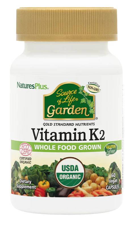 Natures Plus: Source of Life Garden™ Vitamin K2 120 mcg Vcaps™ 60 VCaps