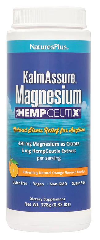 KalmAssure Magnesium Powder w/ HempCeutix Orange, 0.83lb