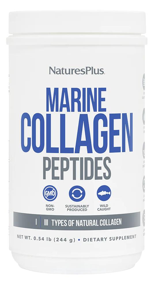 Natures Plus: Marine Collagen Peptides Powder 0.53 lb