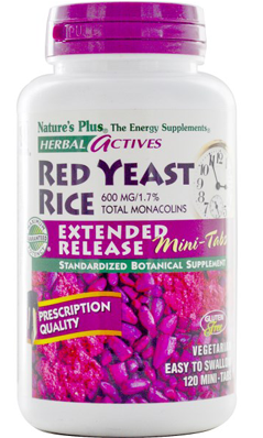 Natures Plus: Red Yeast Rice 600mg 120 Vcaps