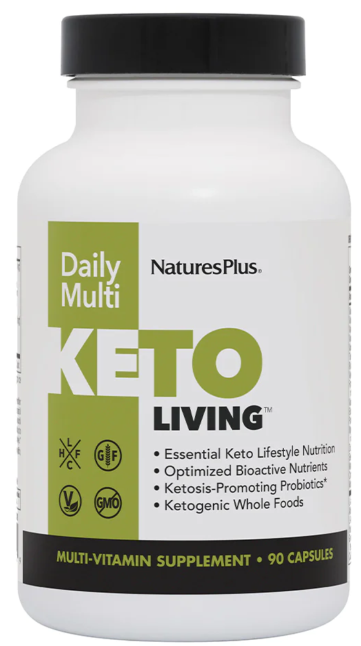 Natures Plus: KetoLiving Daily Multiple 90 Vegetarian Capsules