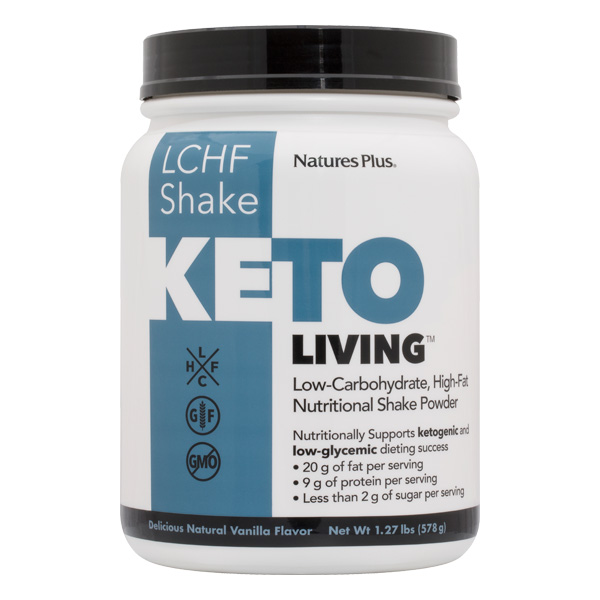 KetoLiving LCHF Vanilla Shake Powder, 1.27 lb.