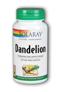 Solaray: Dandelion root 100ct 520mg