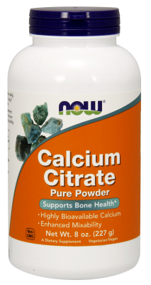 CALCIUM CITRATE PWD  8 OZ 8 oz from NOW