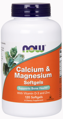 calcium-magnesium with D for strong bones and healthier life*