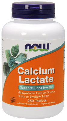 NOW: CALCIUM LACTATE 10 GR  250 TABS 250 tabs