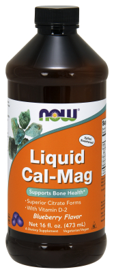 NOW: Liquid Calium-Magnesium 16 oz