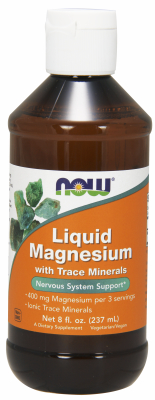 LIQUID MAGNESIUM/TRACE MINS, 8 OZ