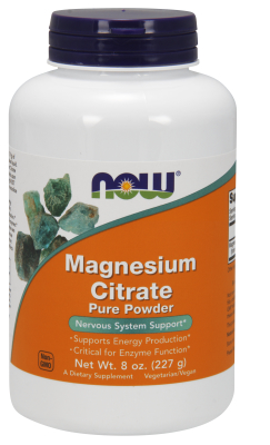 MAGNESIUM CITRATE POWDER   8 OZ 1 from NOW