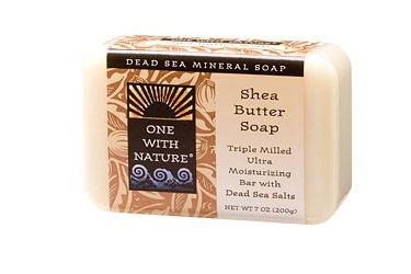 ONE WITH NATURE: Shea Butter Bar Soap 7 oz