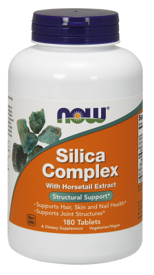 NOW: SILICA COMPLEX 500mg  180 TABS 180 tabs