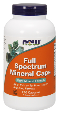 NOW: FULL SPECTRUM MINERAL CAPS  240 CAPS 1