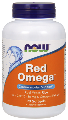 NOW: Red Omega 90 Gels