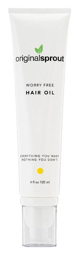 ORIGINAL SPROUT: Worry Free Healing Hair Oil 4 OUNCE