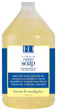 HAND SOAP LEMON AND EUCALYPTUS RFL 128OZ from EO PRODUCTS