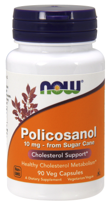 NOW: POLICOSANOL 10MG   90 VCAPS 1