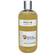 NATURE'S BABY ORGANICS: Shampoo & Body Wash Coconut Pineapple 16 oz