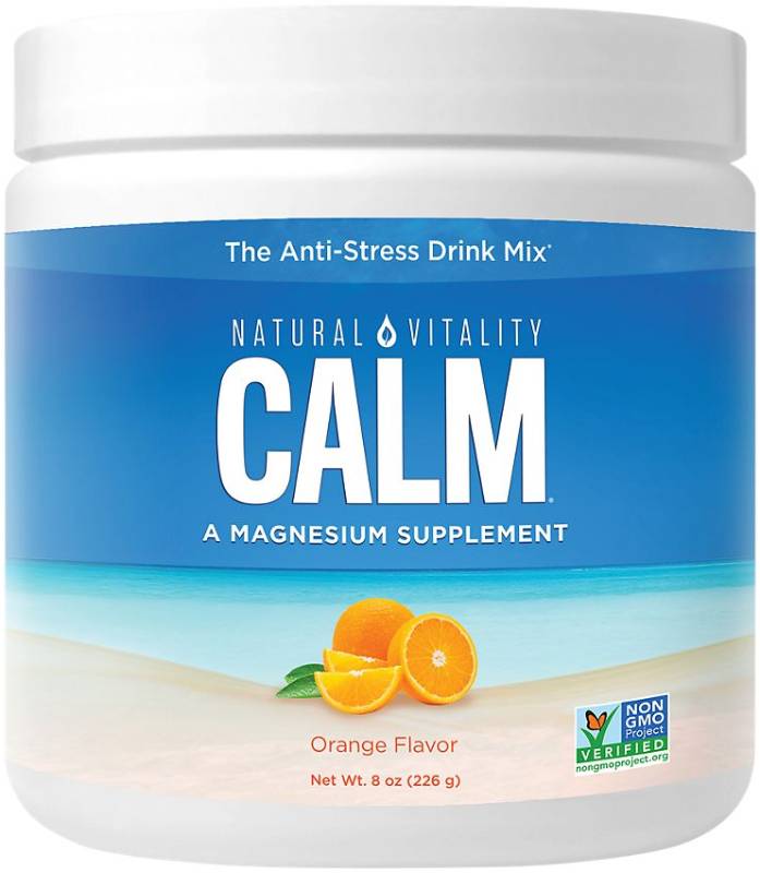 NATURAL VITALITY: Natural Calm Orange 8 OUNCE