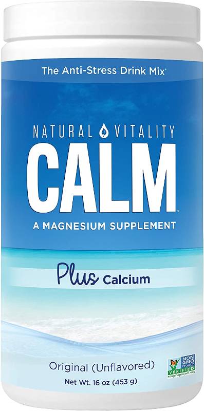 NATURAL VITALITY: Calm Plus Calcium Original 8 OUNCE