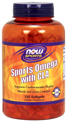 NOW: Sports Omega-3 with CLA 120 gels