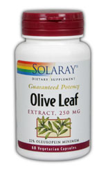Solaray: Olive Leaf Extract 60ct 250mg - 22%