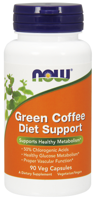NOW: Green Coffee Diet Support 90 Veg Caps