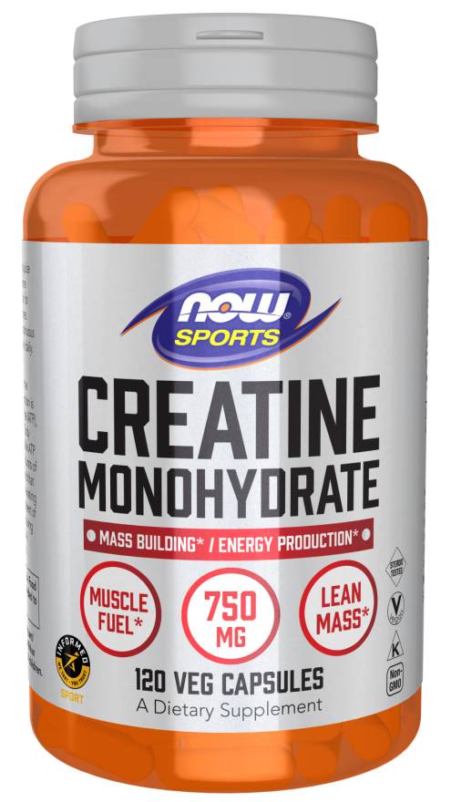 NOW: CREATINE 750mg 120 CAPS