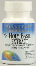 PLANETARY HERBALS: Holy Basil Extract 450MG 8 Caps