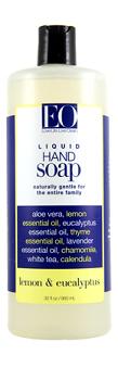 EO PRODUCTS: HAND SOAP LEMON AND EUCALYPTUS RFL 32OZ