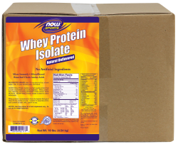 NOW: WHEY PROTEIN ISOLATE PURE 10 lb