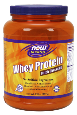 NOW: WHEY PROTEIN CHOCOLATE 2 LB