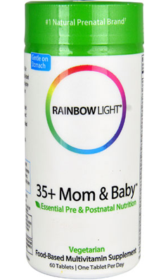 RAINBOW LIGHT: 35PlusMom & Baby Pre & Postnatal Multivitamin 60 tablet