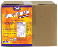 NOW: WHEY PROTEIN CHOCOLATE 10 LB