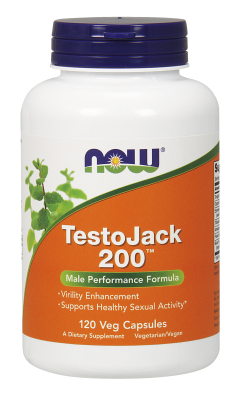 NOW: TESTOJACK 200 EXTRA STRENGTH 120 VCAPS