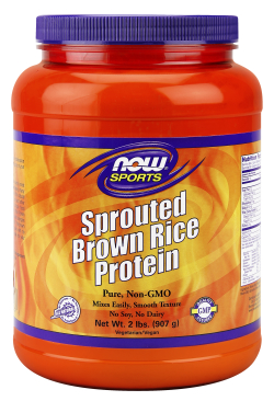 NOW: Sprouted Brown Rice Protein 2 lb