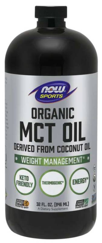 MCT Oil Organic 32 fl oz from NOW