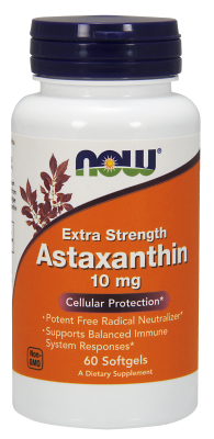 NOW: Astaxanthin 10mg 60 Gels