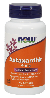 NOW: ASTAXANTHIN 4MG 90 SOFTGELS