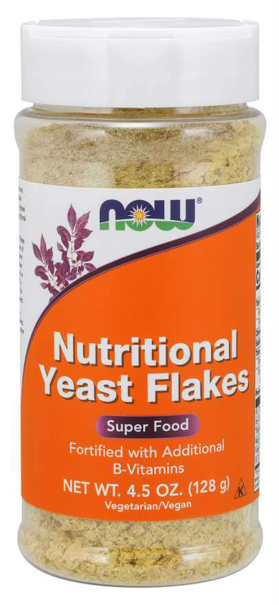 NOW: Nutrition Yeast Flakes 4.5 oz