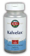 Kal: Kalvelax Herbal Laxative 50ct
