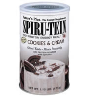 Natures Plus: Spirutein Cookies and Cream 3OZ x 8 Packets