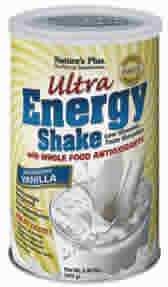 Natures Plus: Ultra Energy Vanilla Shake 3oz x 8 Packets