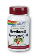 Solaray: Hawthorn & Coenzyme-10 Two Daily 60ct