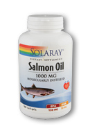 Solaray: Salmon Oil 180ct 1000mg