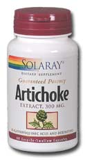Solaray - Artichoke Leaf Extract 60ct 300mg