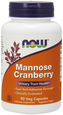 Mannose Cranberry, 90 VegCaps