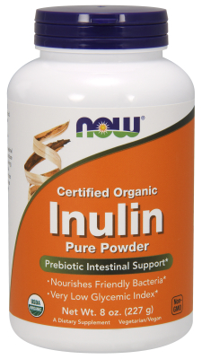 NOW: INULIN POWDER PURE FOS  8 OZ 8 oz