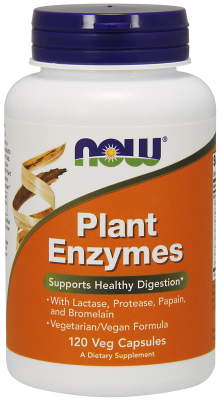 NOW: PLANT ENZYMES  120 VCAPS 1